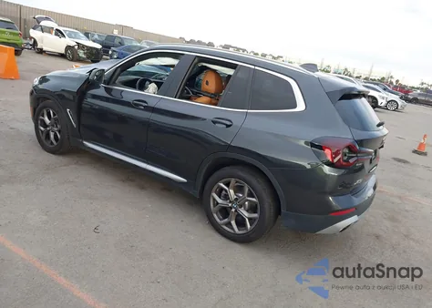 2022 BMW X3 xDrive30I from USA, damaged, VIN WBX57DP08NN143614